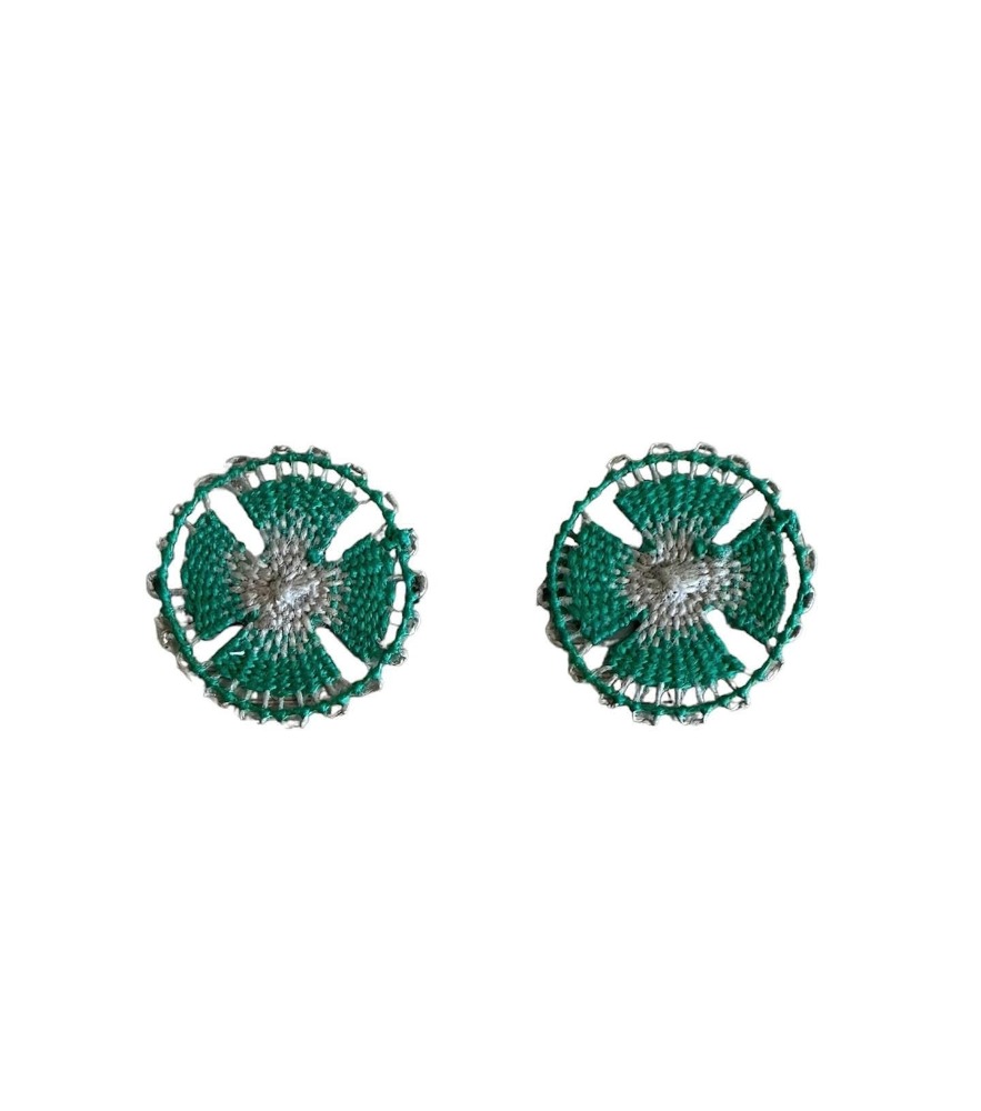 Petit Jasmine — Emerald & Silver